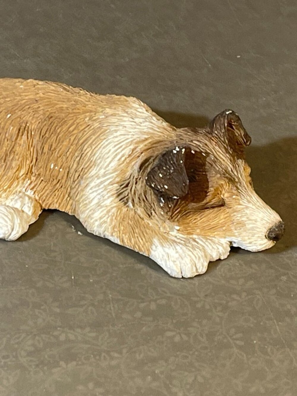 Vintage 1988 Sandicast Lil' Snoozer "Shep" Puppy By Sandra Brue (#1757)